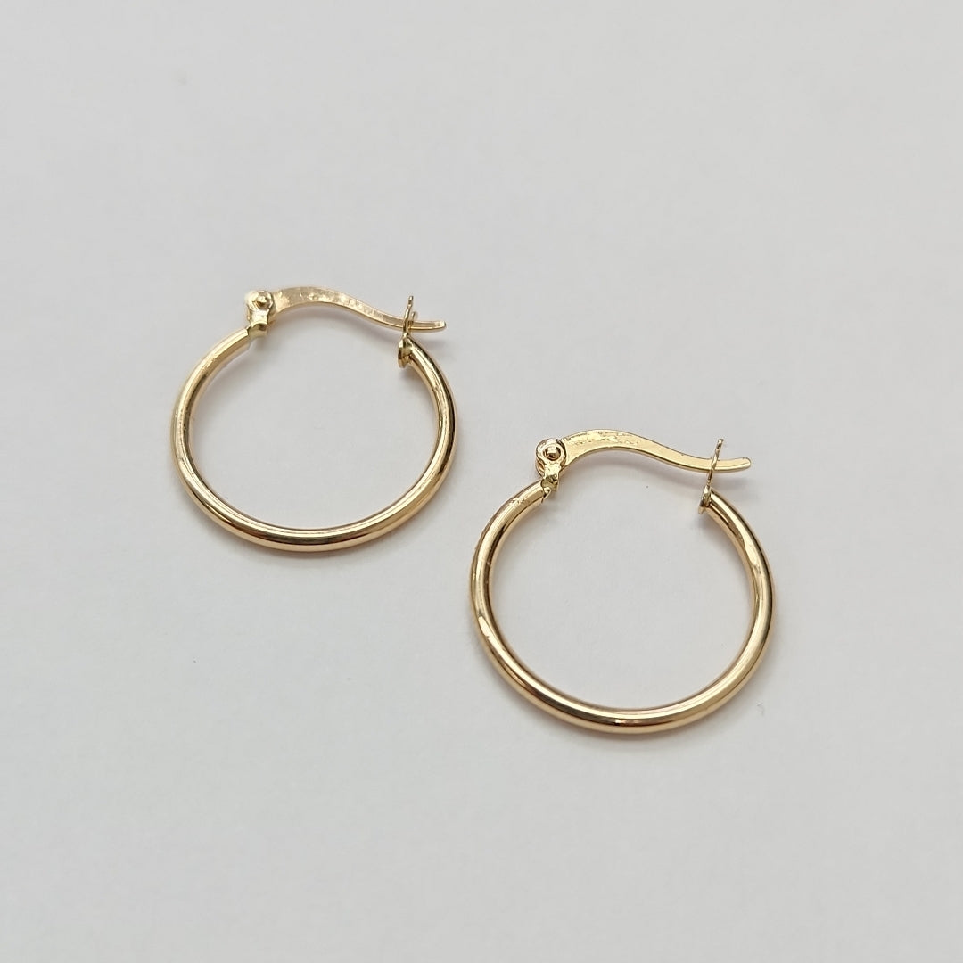ARETES ARRACADAS 14K 1.3 GR (NUEVO)