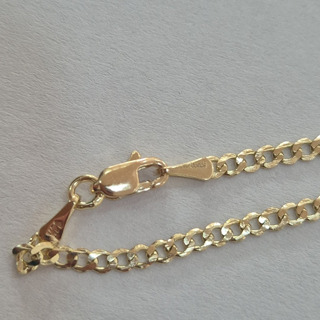 CADENA BARBADA 14K 55 CM 5.1 GR (NUEVO)