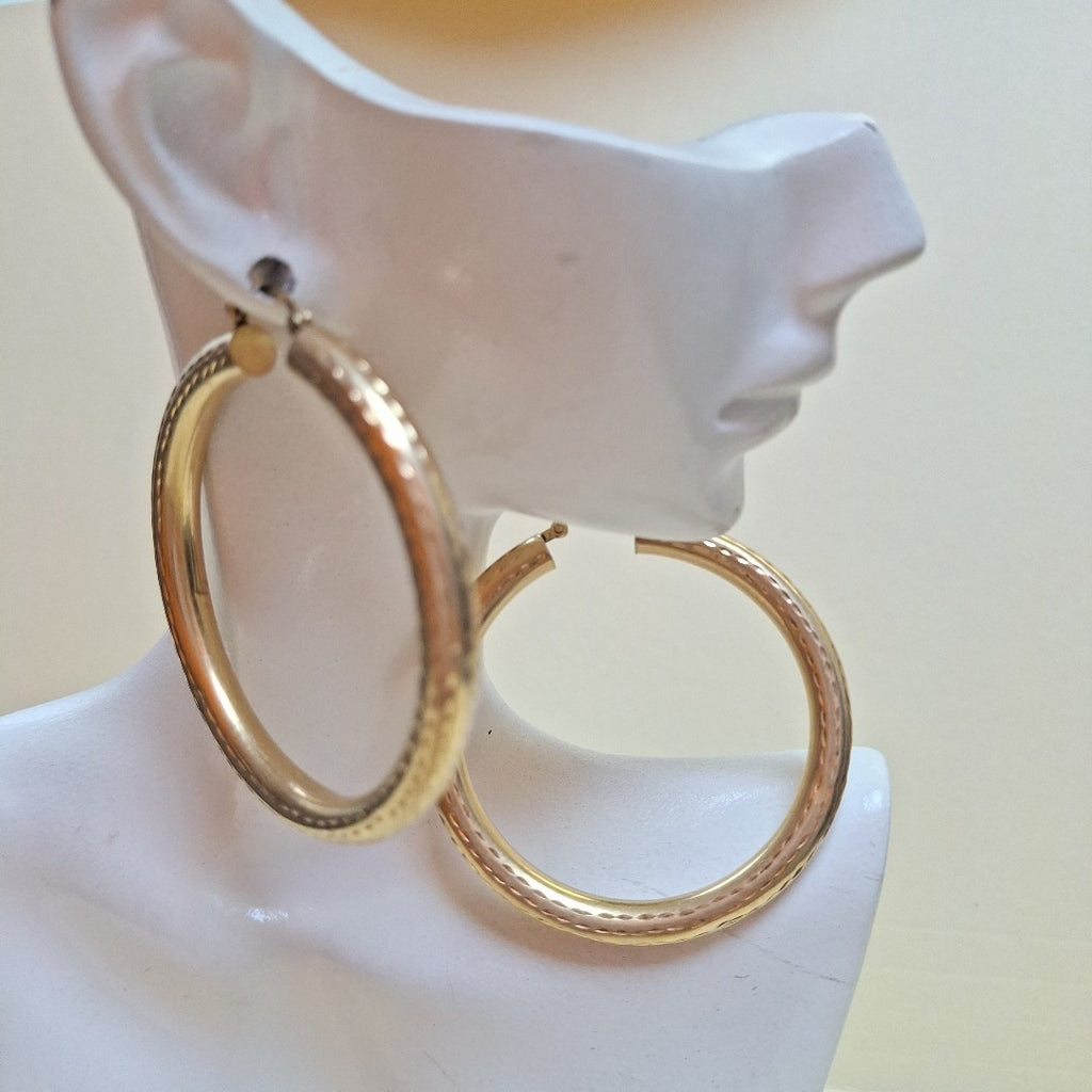 ARRACADAS PAR ORO 14 K 8,00 GRMS (SEMINUEVO)