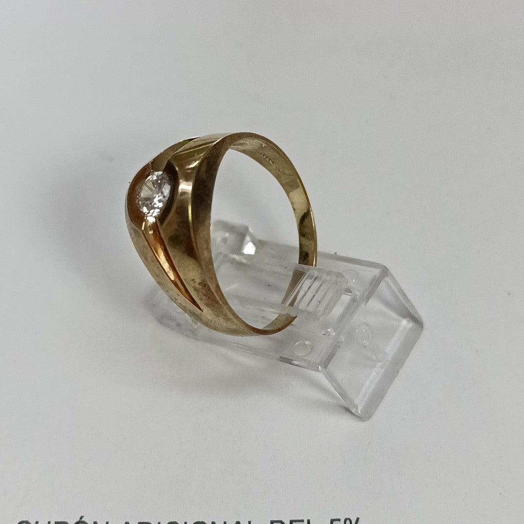 ANILLO ORO 10 K 5,60 GRMS (SEMINUEVO)