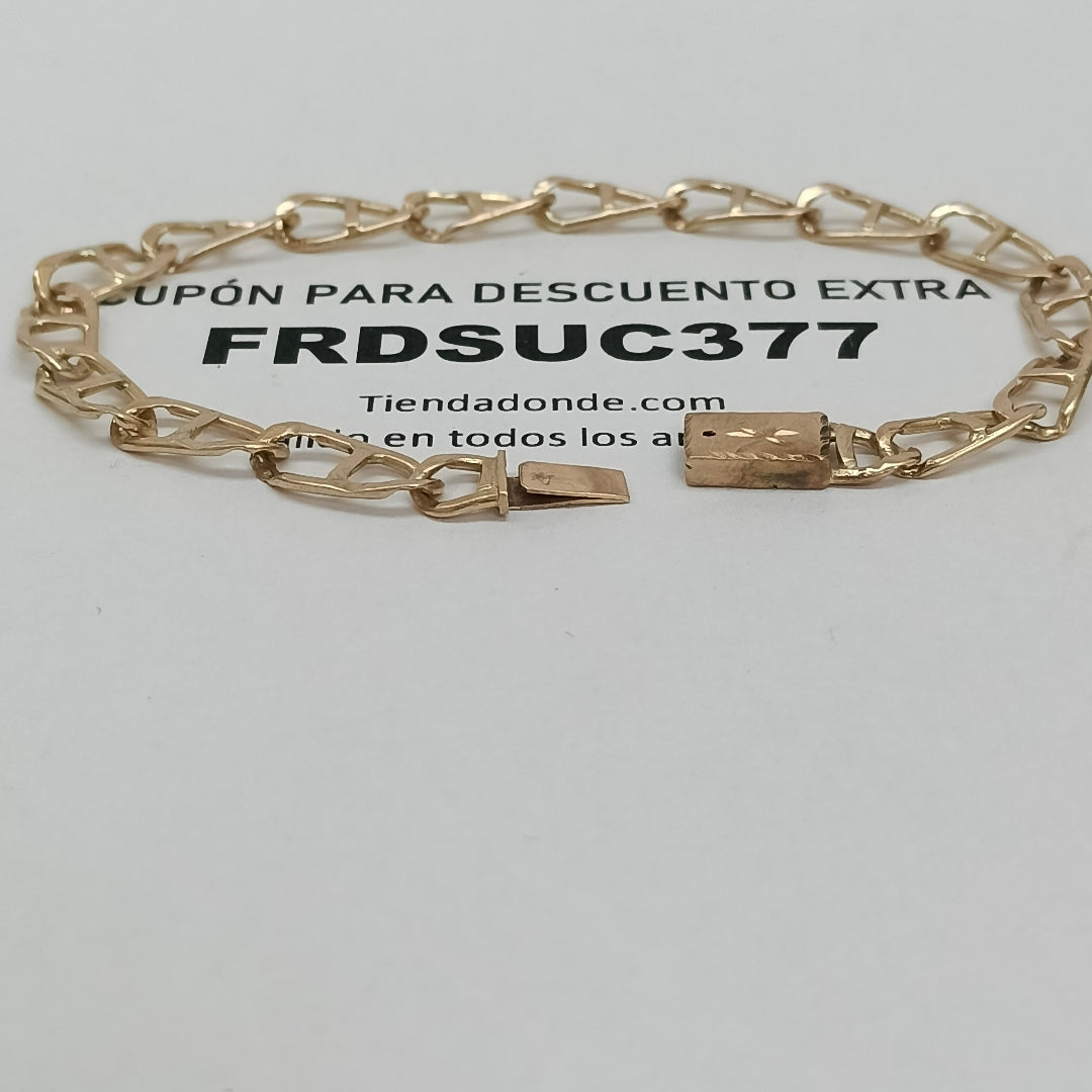 PULSERA ORO 10 K 6.6 GRMS (SEMINUEVO)