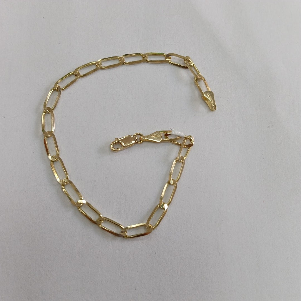 PULSERA ESLABON 14K 21 CM 4.3 GR (NUEVO)