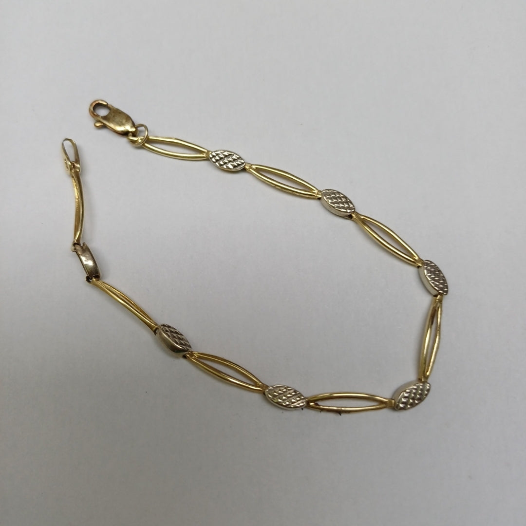 CADENA ORO, ORO COMBINADO 14 K 4 GRMS (SEMINUEVO)