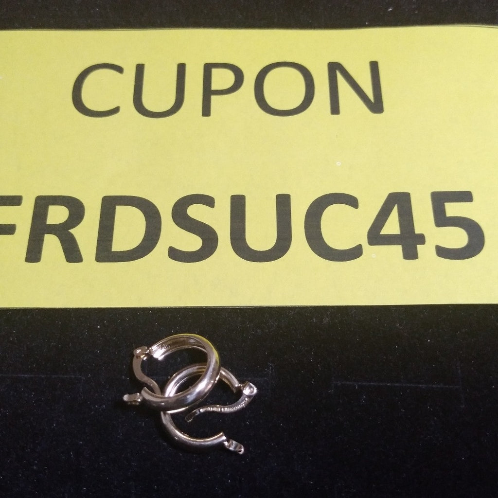 ARETES TEJIDO ARRACADAS LISAS 14K 2.1 GR (NUEVO)