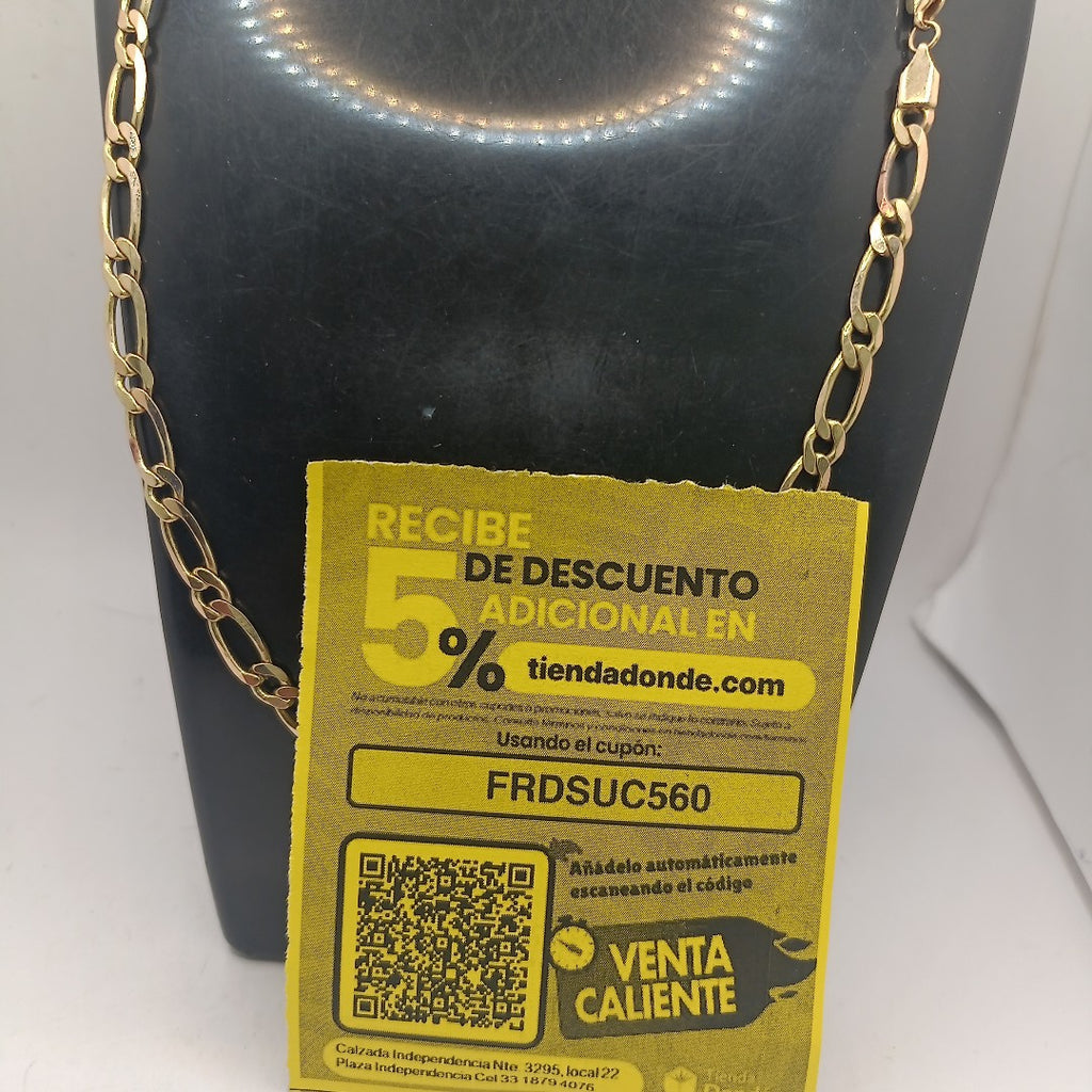CADENA ORO 10 K 21.1 GRMS (SEMINUEVO)