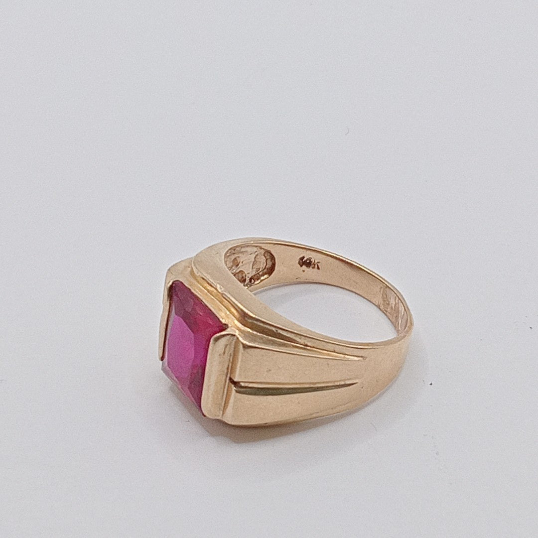 ANILLO ORO 14 K 8 GRMS (SEMINUEVO)