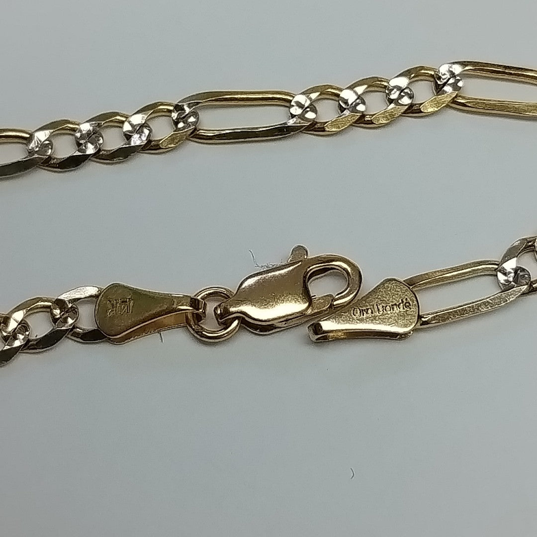 PULSERA 3X1 14K 18 CM 4.1 GR (NUEVO)