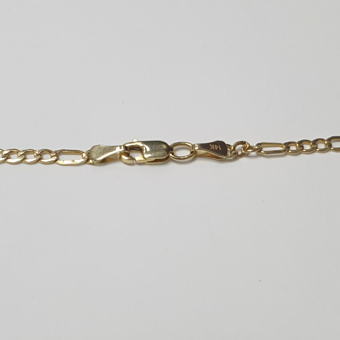 CADENA ORO 14 K 2,50 GRMS (SEMINUEVO)