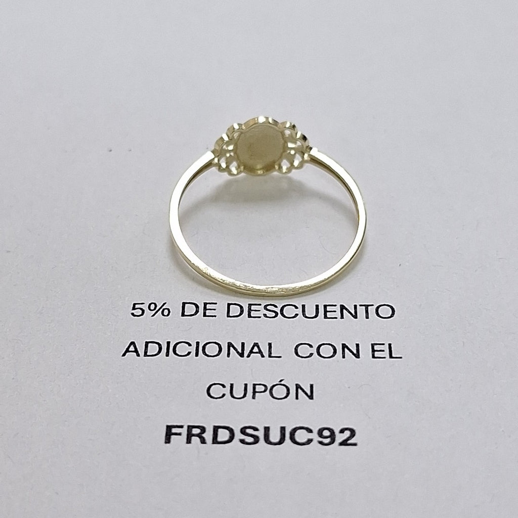 ANILLOS ANILLITO 10K TALLA 9 1 GR (NUEVO)