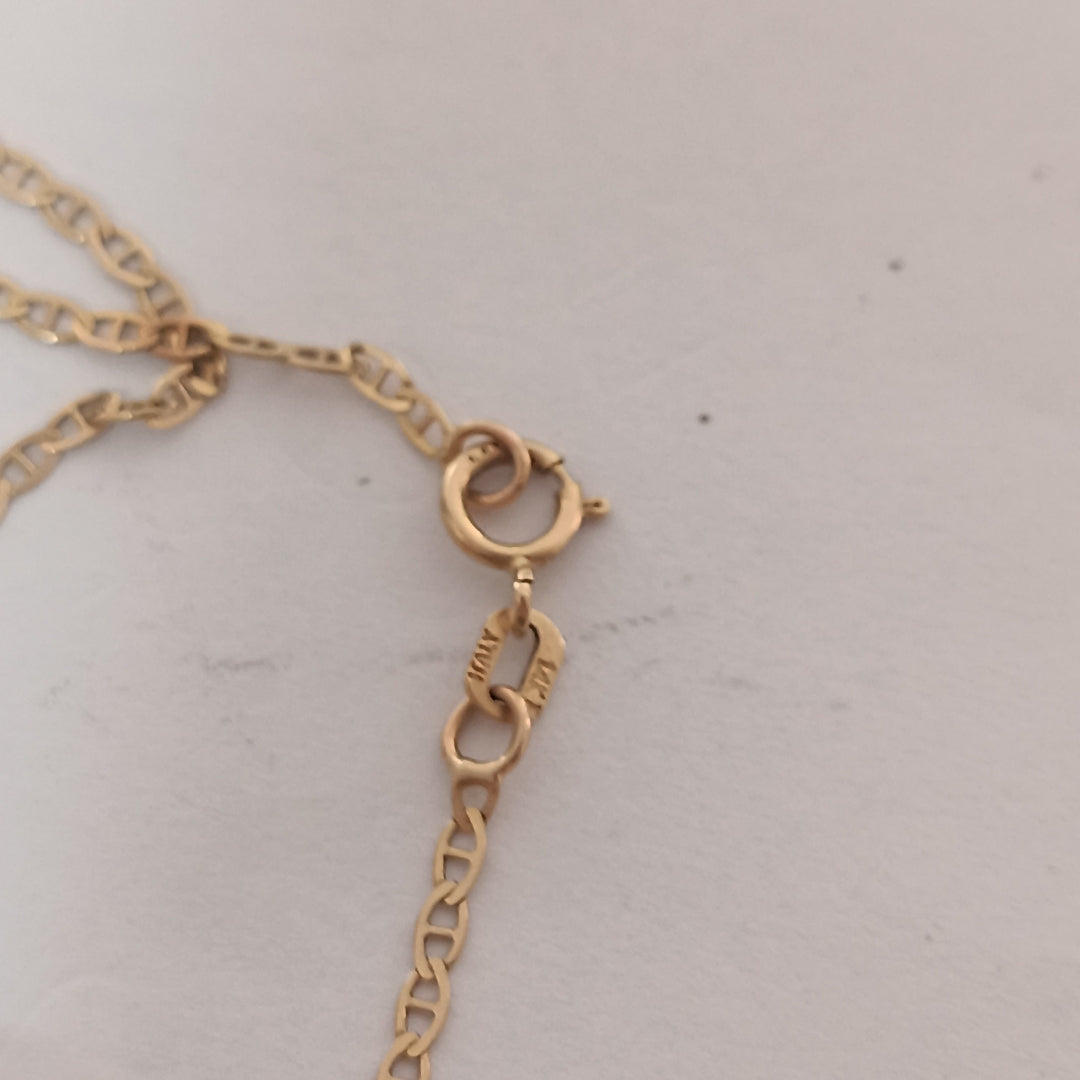 CADENA ORO 14 K 1,70 GRMS (SEMINUEVO)