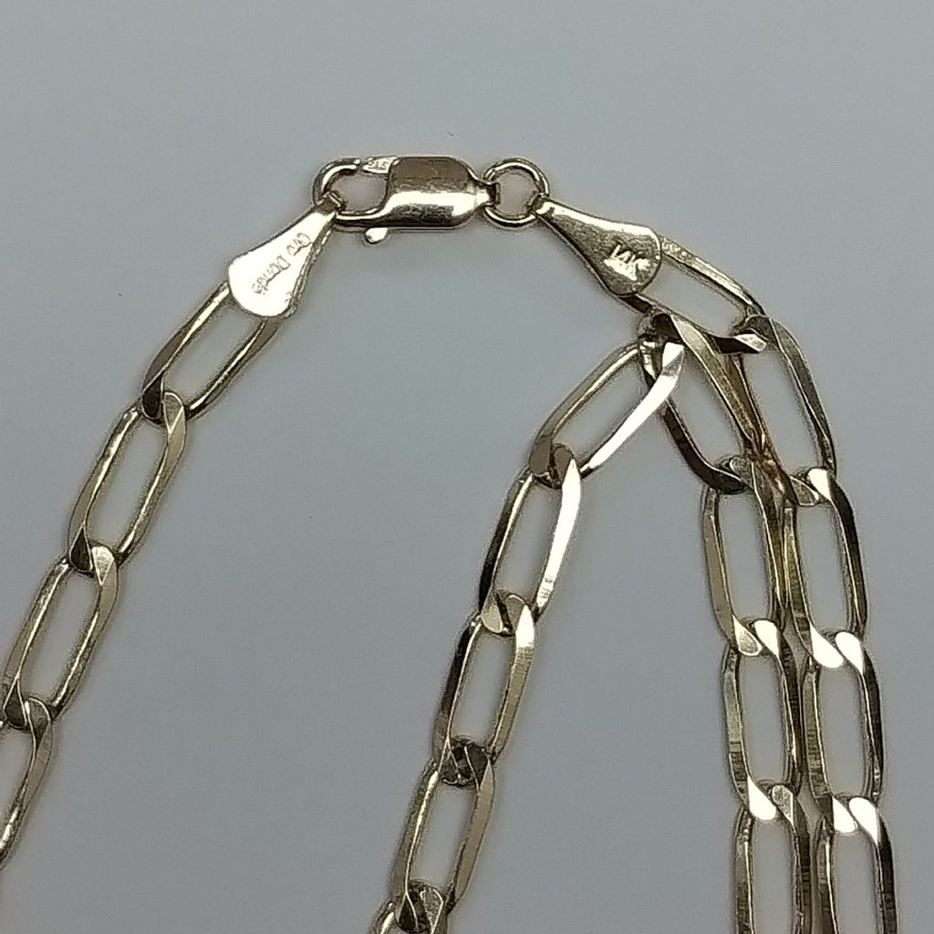 CADENA ESLABONES 14K 60 CM 11.2 GR (NUEVO)