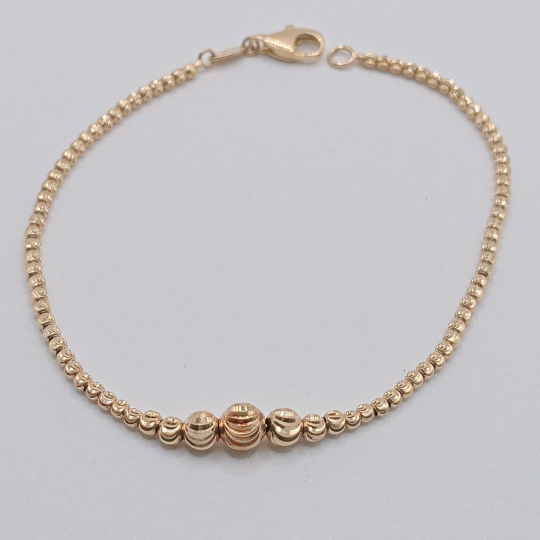 PULSERA ORO 14 K 3.8 GRMS (SEMINUEVO)