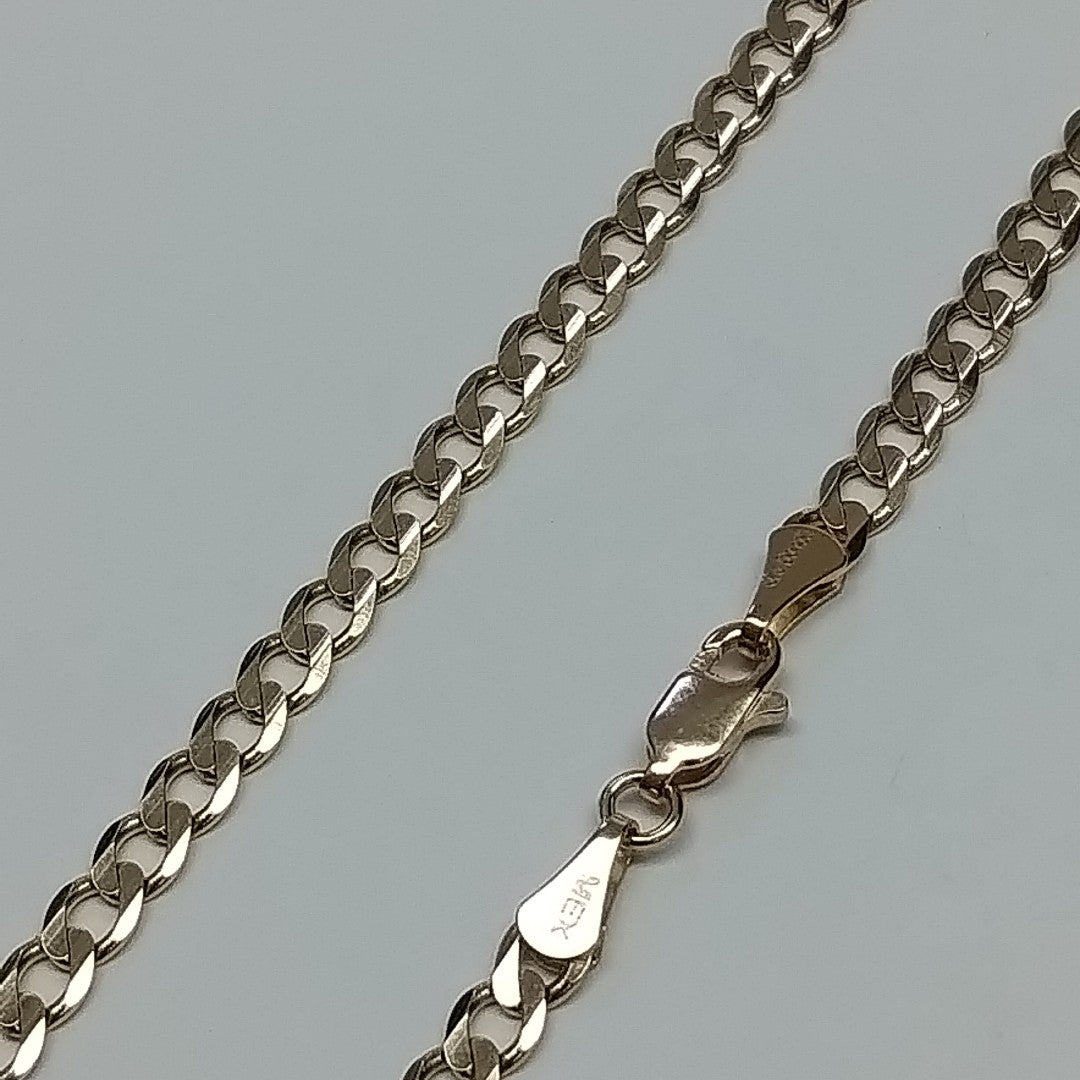 CADENA BARBADA 14K 55 CM 12.6 GR (NUEVO)
