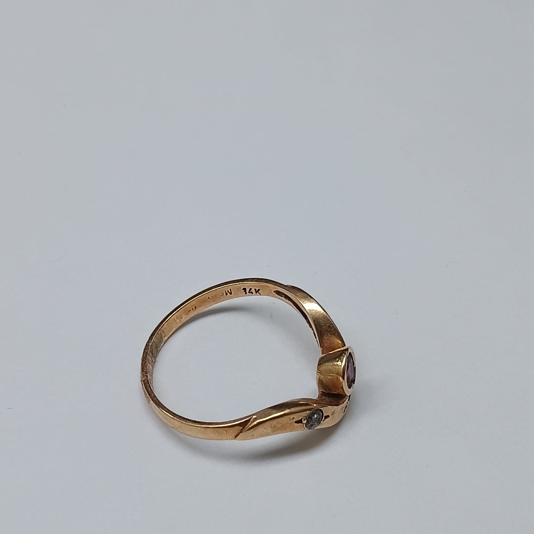 ANILLITO ORO 14 K 2.1 GRMS (SEMINUEVO)