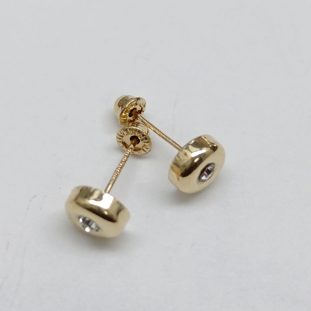 BROQUELES BROQUEL C CIRCONIA 14K 0.27 GR (NUEVO)