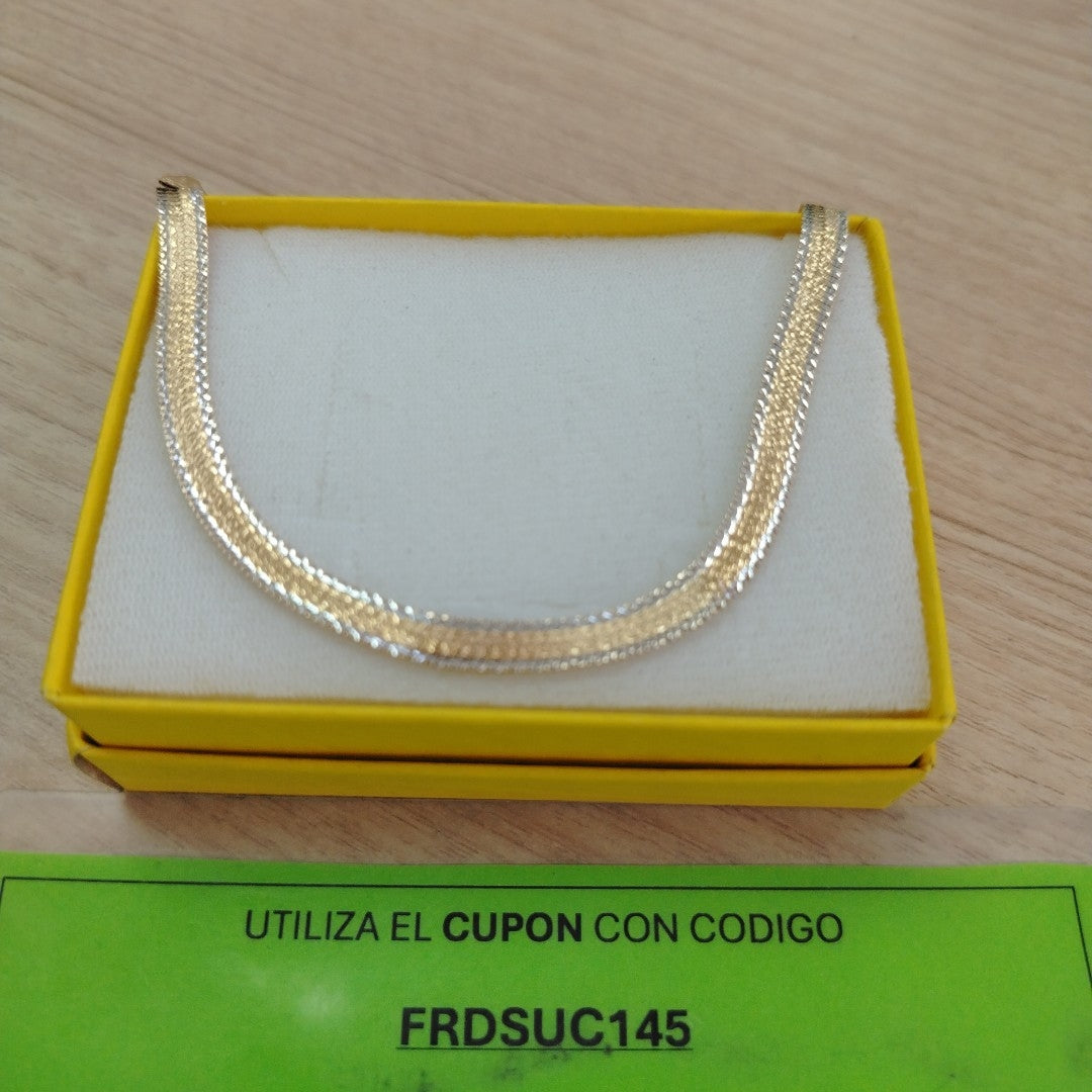 PULSERA ORO,RODIADO 14 K 4,90 GRMS (SEMINUEVO)