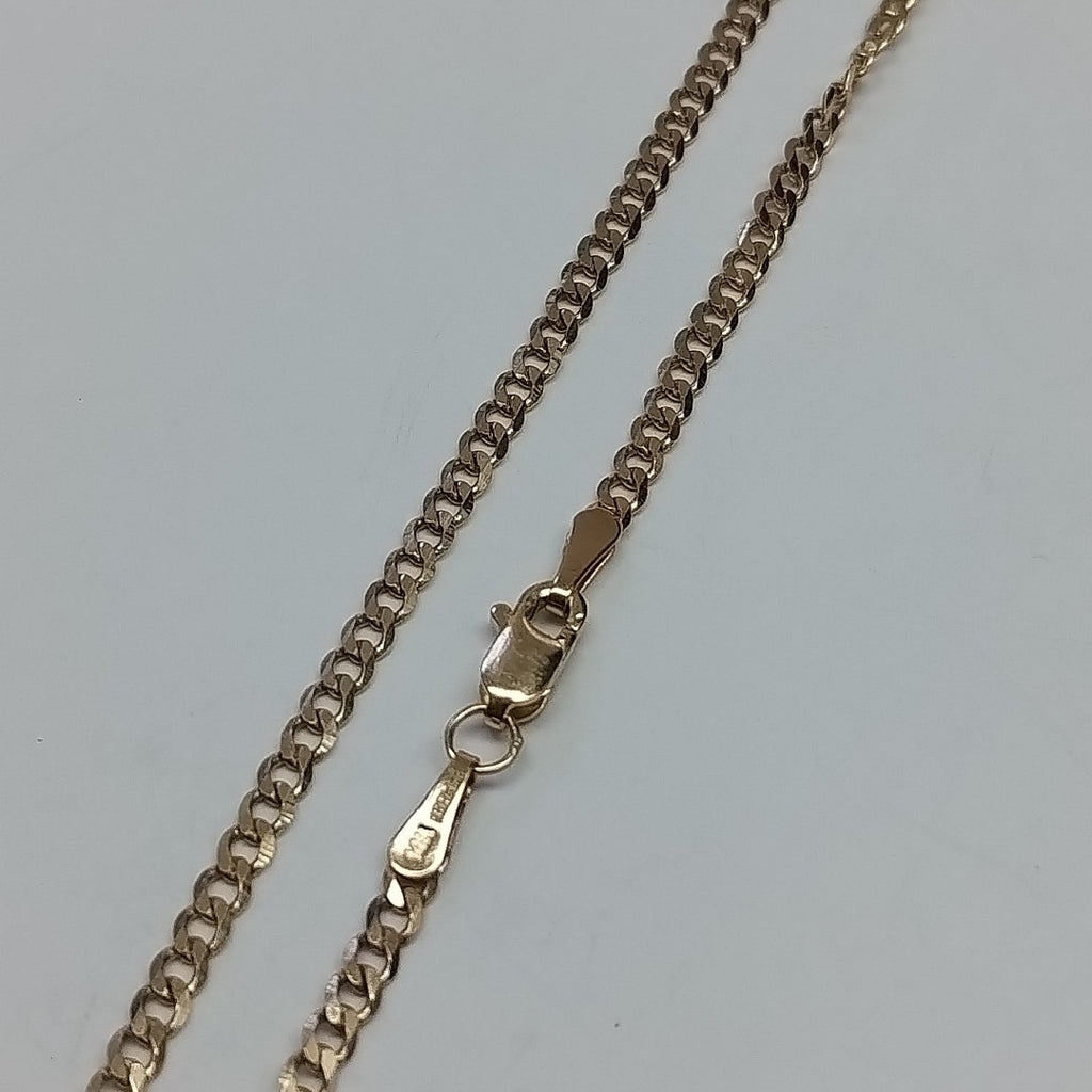 CADENA BARBADA 14K 55 CM 6 GR (NUEVO)