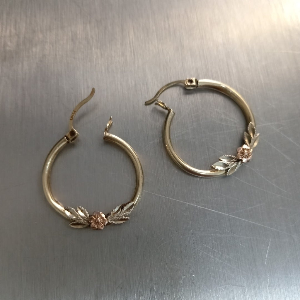 ARRACADAS PAR ORO 14 K 2,90 GRMS (SEMINUEVO)