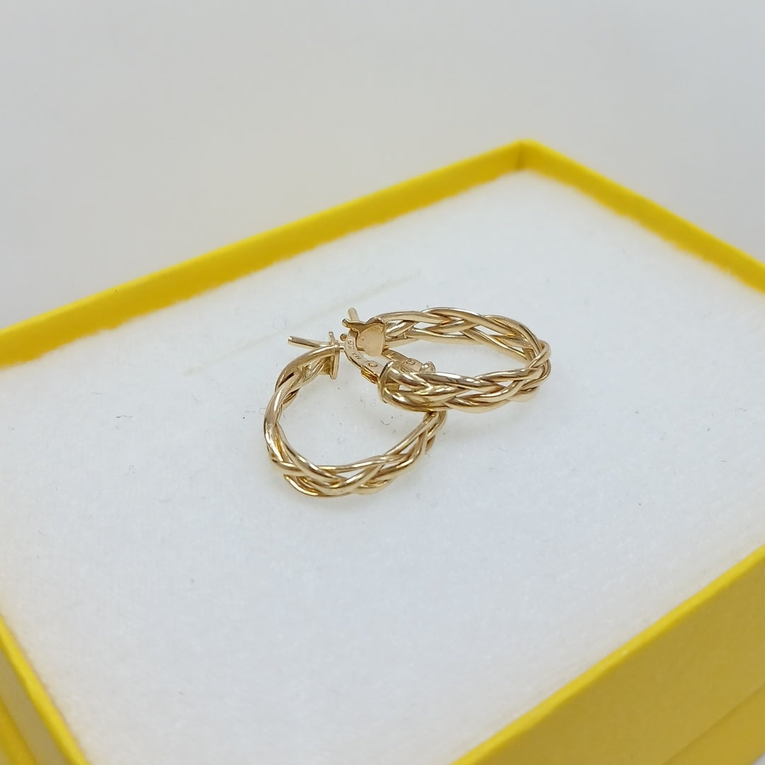 ARRACADAS ORO 14K 1.7 (NUEVO)