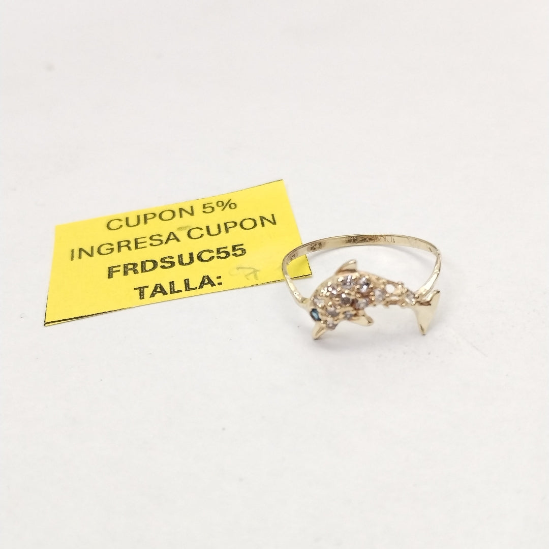ANILLITO ORO 10 K 0,90 GRMS (SEMINUEVO)