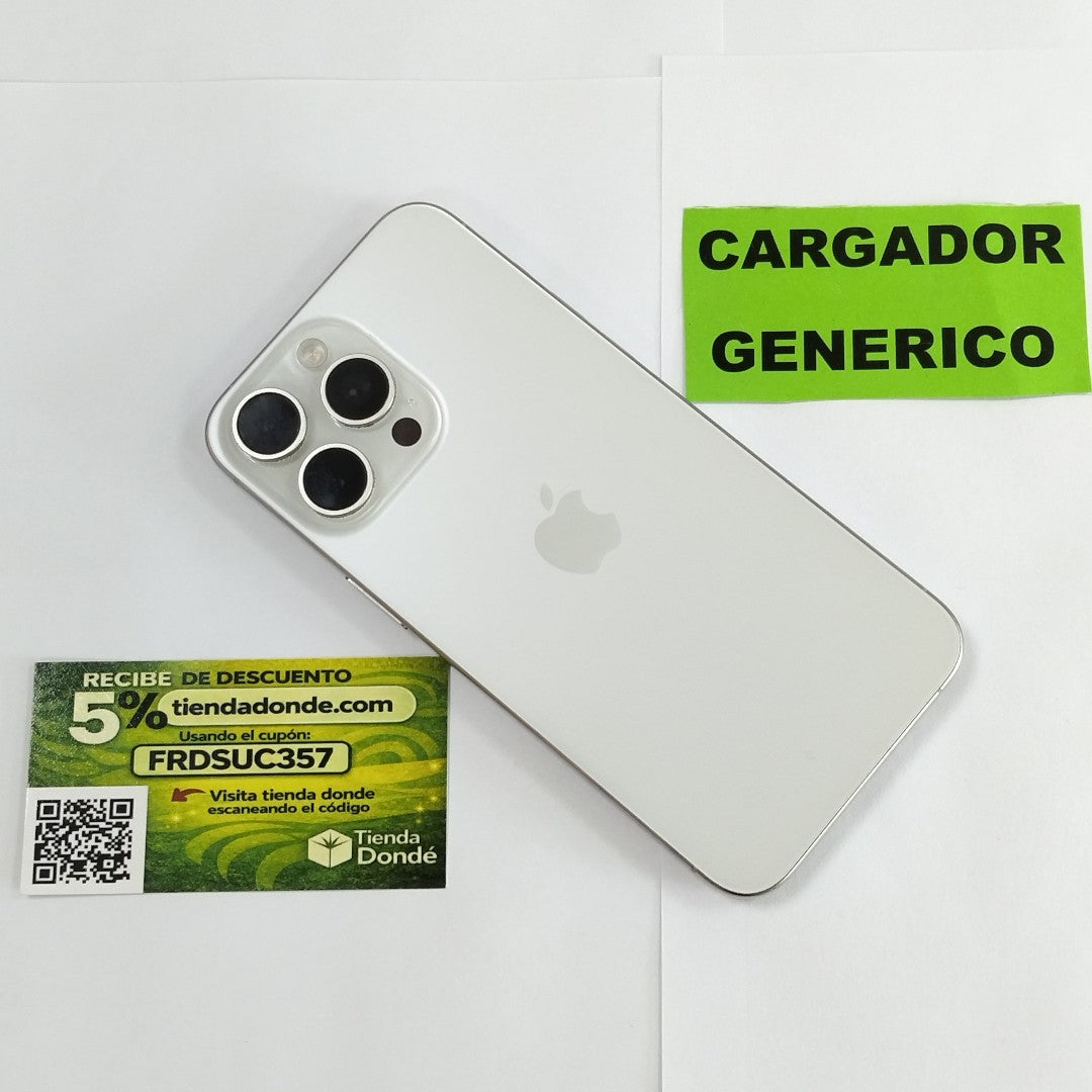 CELULAR APPLE IPHONE 15 PRO MAX A3105 (2023) 256 GB 8 GB RAM (SEMINUEVO)