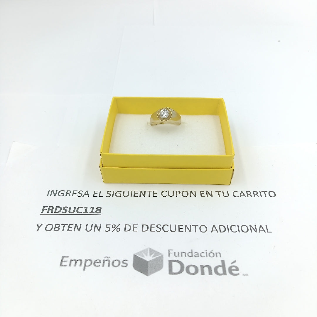 ANILLO ORO 10 K 4.2 GRMS (SEMINUEVO)