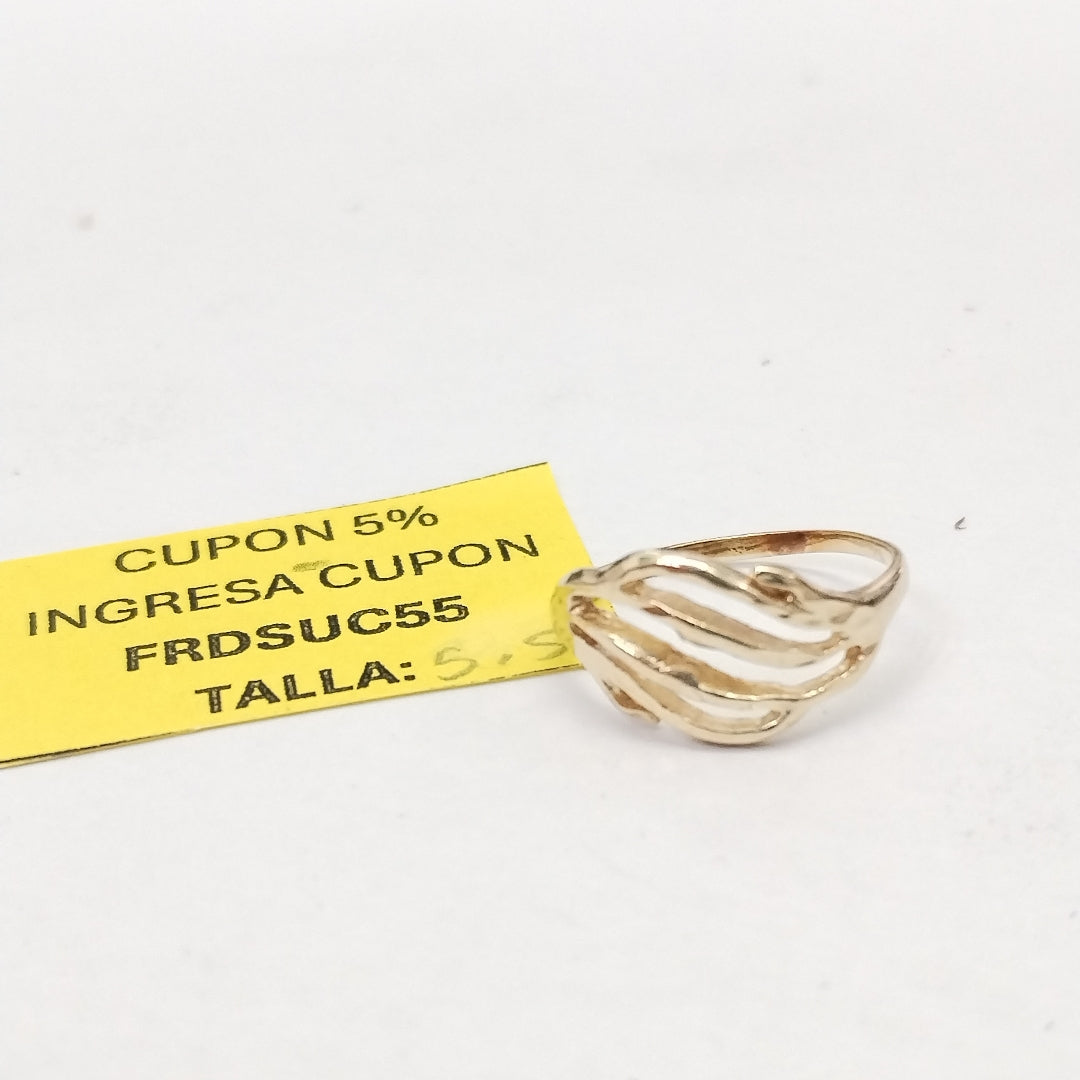 ANILLO ORO 10 K 1,60 GRMS (SEMINUEVO)
