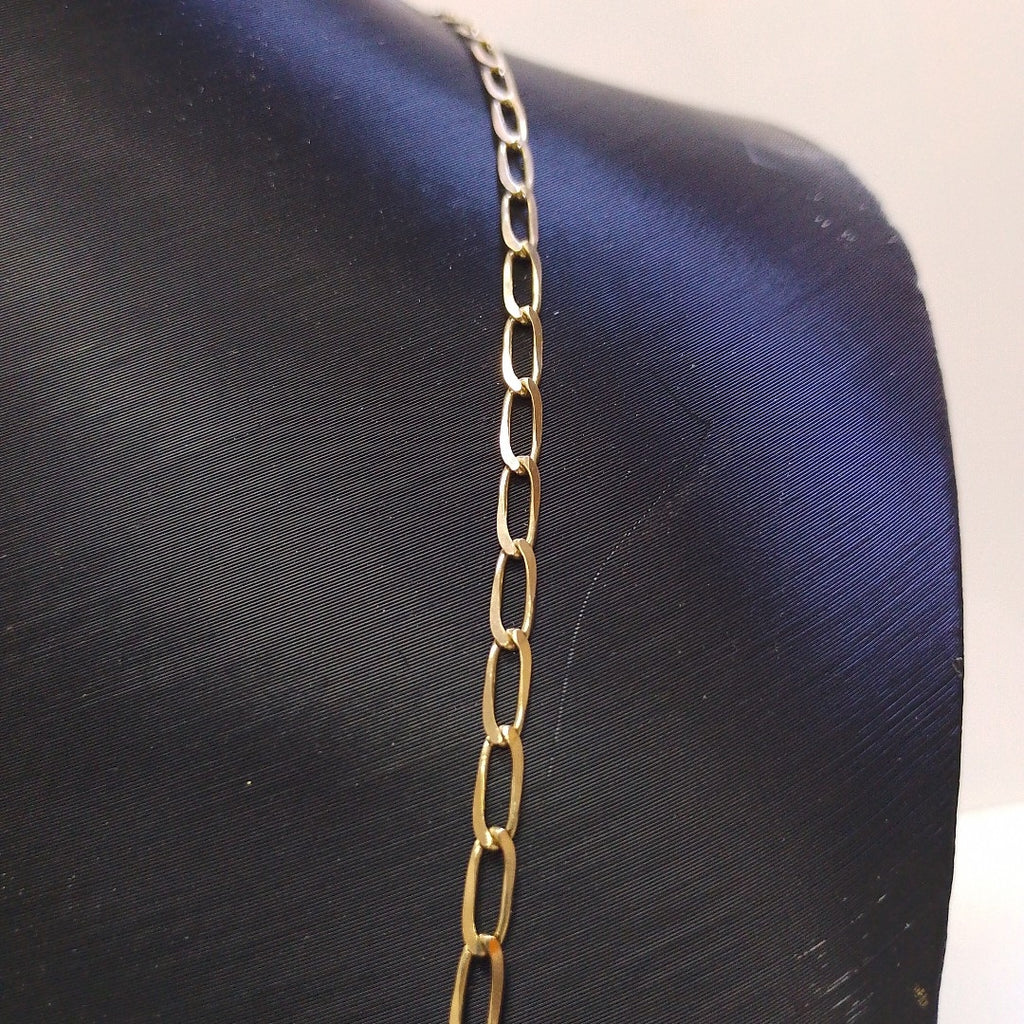 CADENA ESLABON 14K 55 CM 6.5 GR (NUEVO)