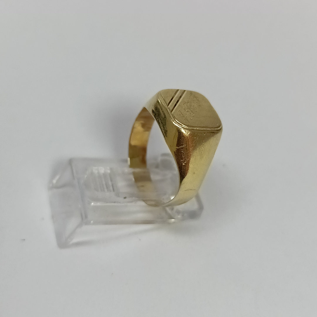 ANILLO ORO 14 K 4,60 GRMS (SEMINUEVO)