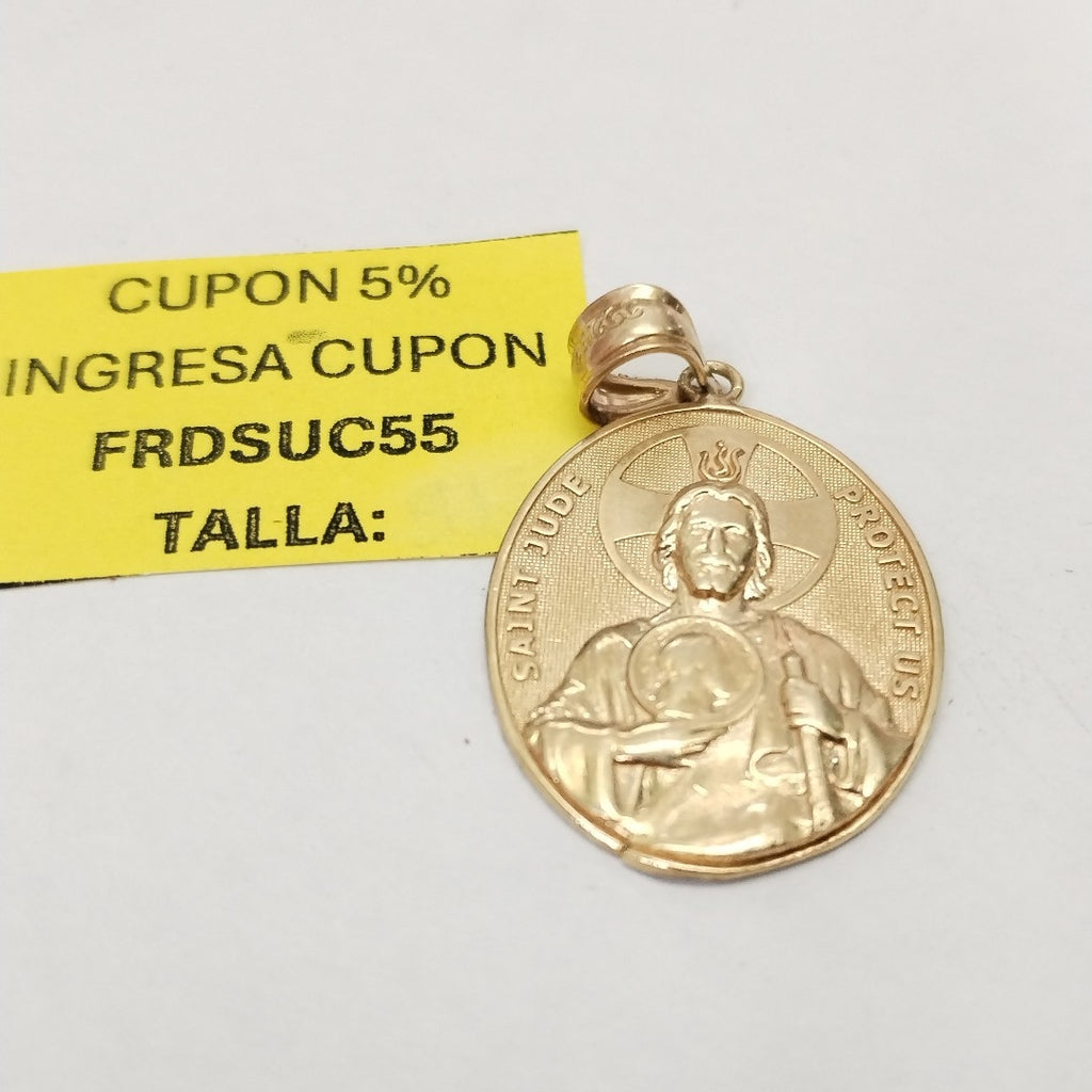MEDALLA RELIGIOSA ORO 10 K 2.8 GRMS (SEMINUEVO)