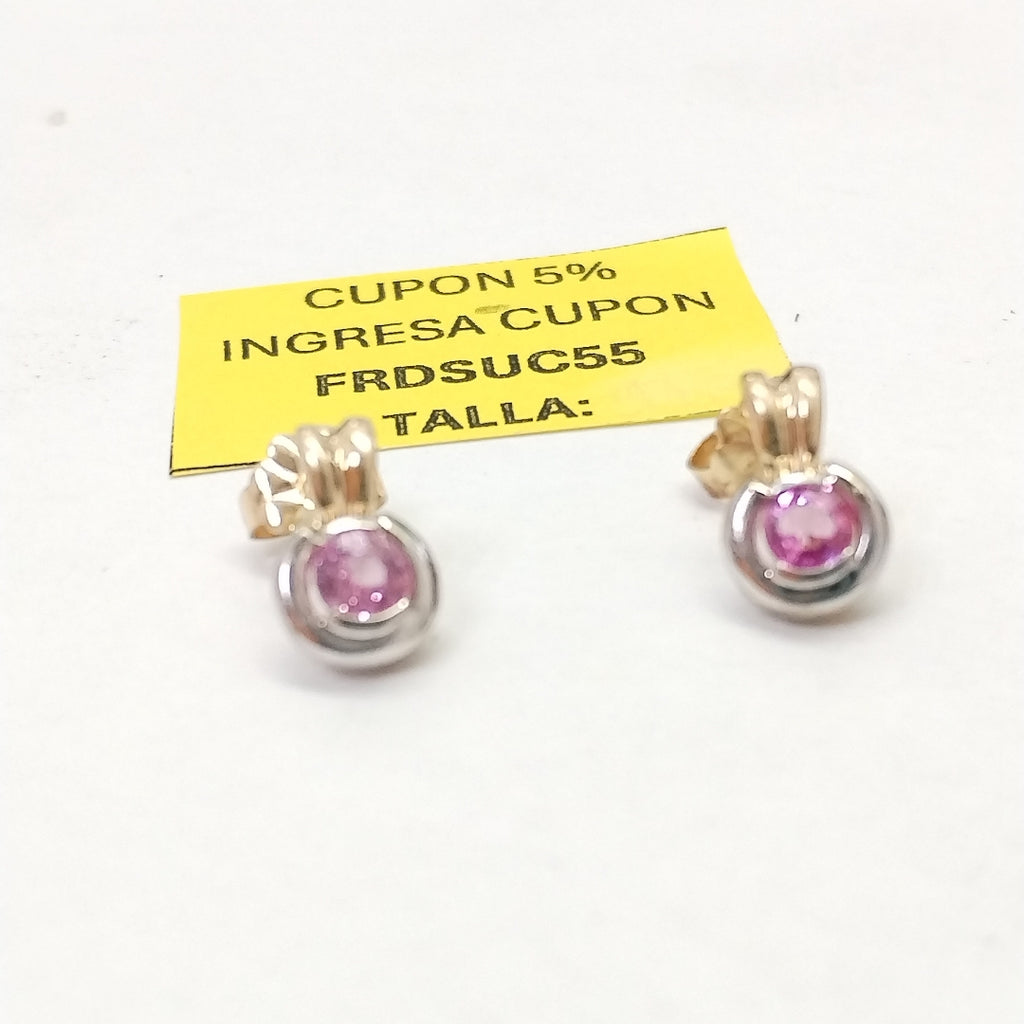 BROQUELES PAR ORO 14 K 2.5 GRMS (SEMINUEVO)