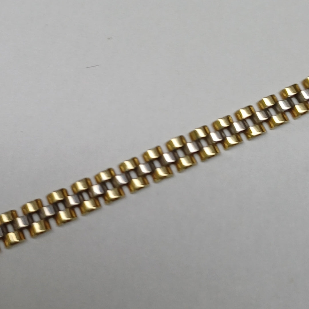 PULSERA ORO, ORO COMBINADO 14 K 6 GRMS (SEMINUEVO)