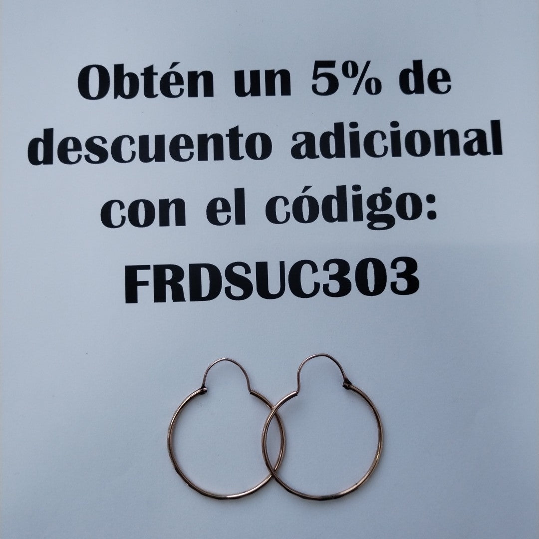 ARRACADAS PAR ORO 8 K 2.2 GRMS (SEMINUEVO)