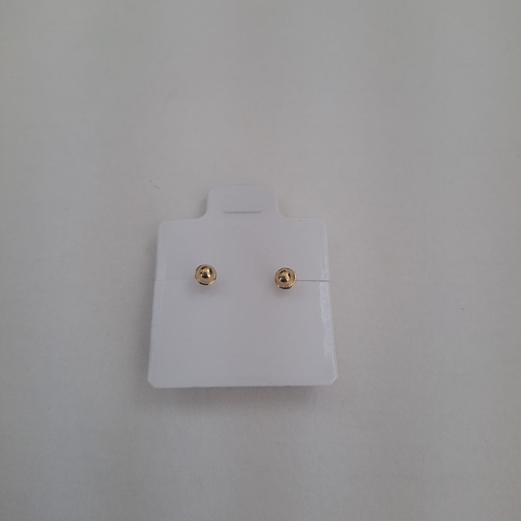 BROQUELES BROQUEL FIG CORAZON C CIRCONIA 14K 0.2614 GR (NUEVO)