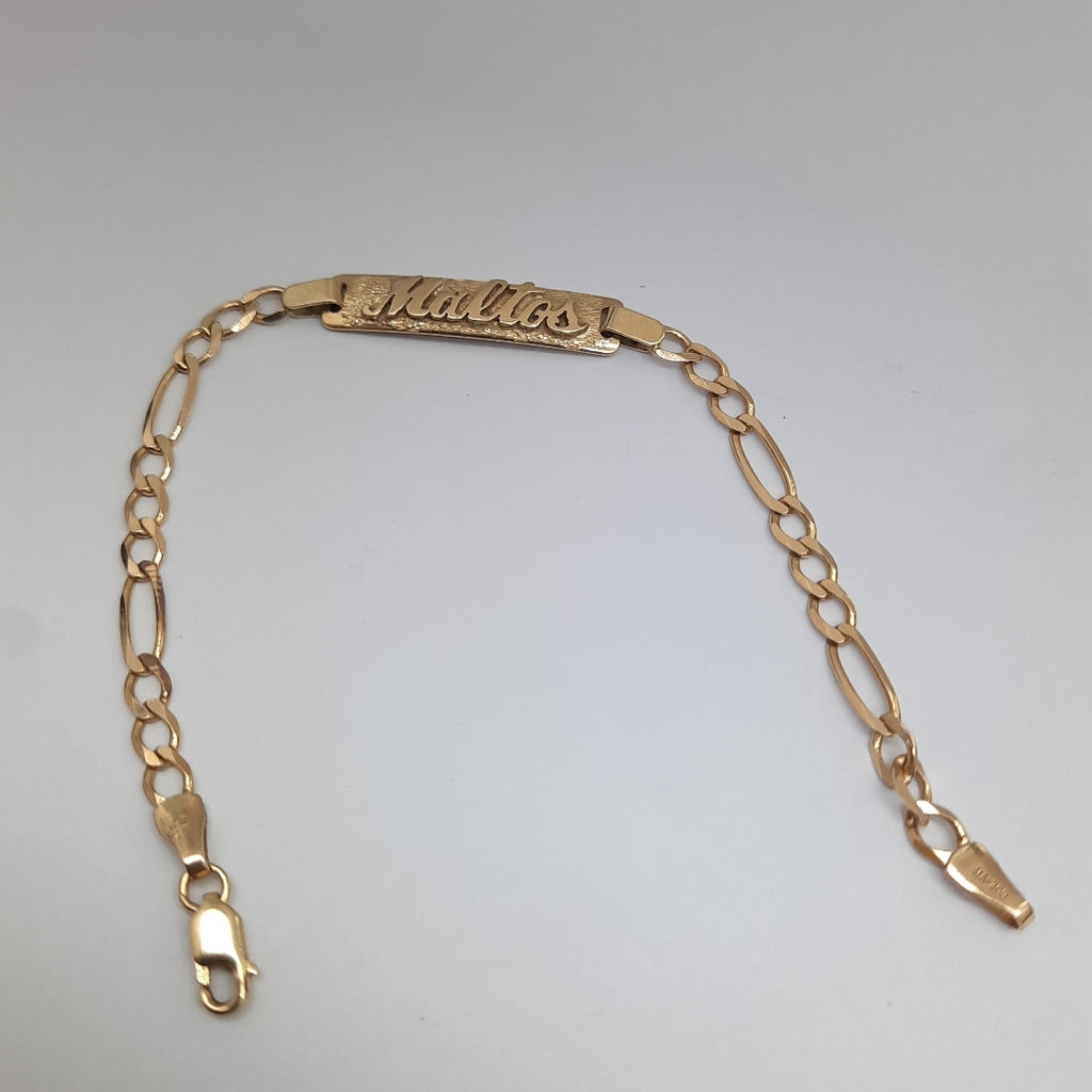ESCLAVA ORO 14 K 3.4 GRMS (SEMINUEVO)