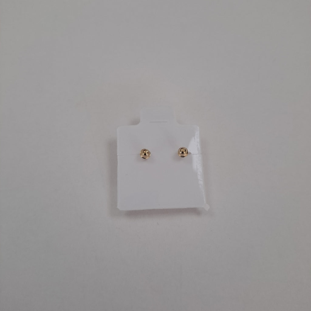 BROQUELES BROQUEL FIG BOTON C CIRCONIA 14K 0.2916 GR (NUEVO)