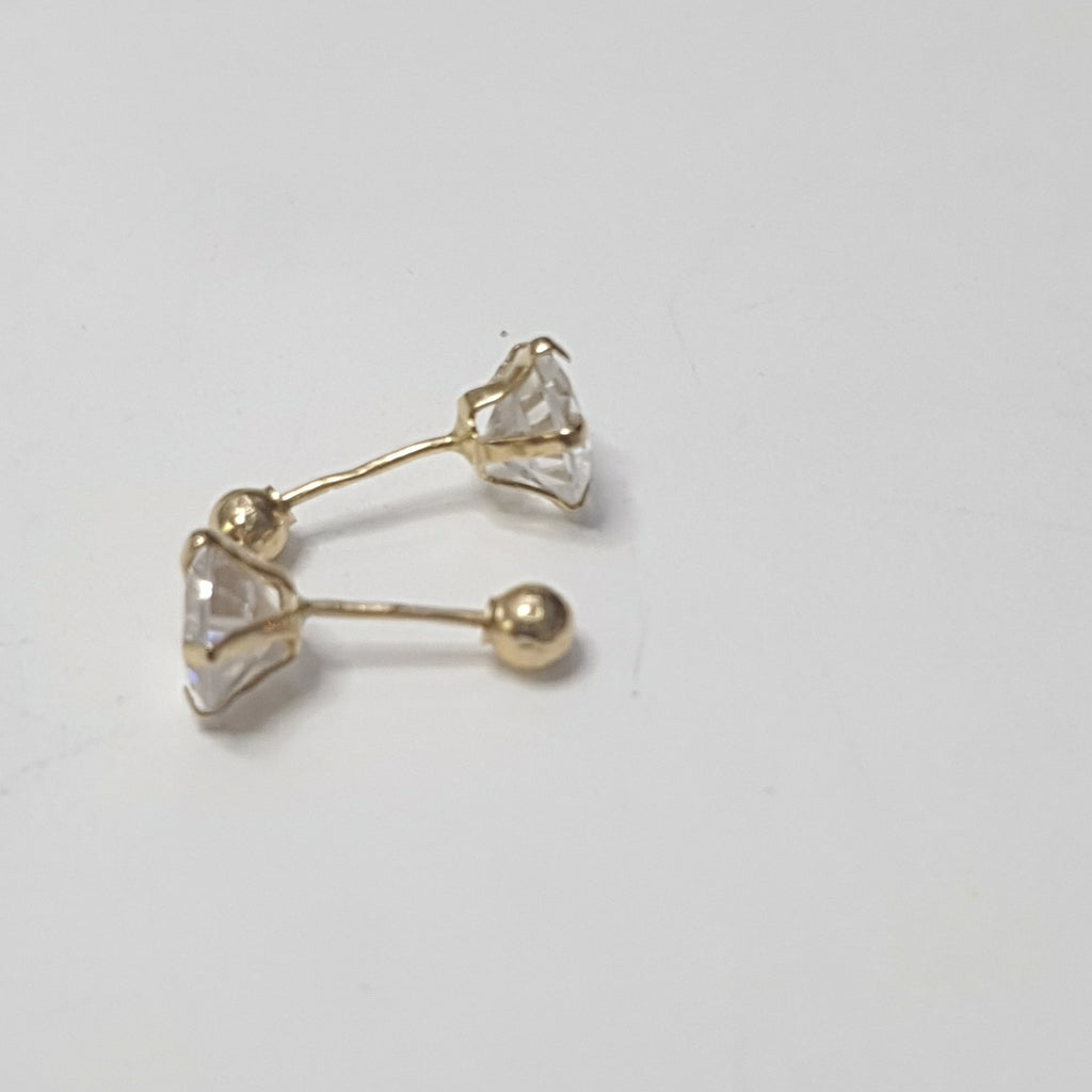 BROQUELES PAR ORO 14 K 0.5 GRMS (SEMINUEVO)