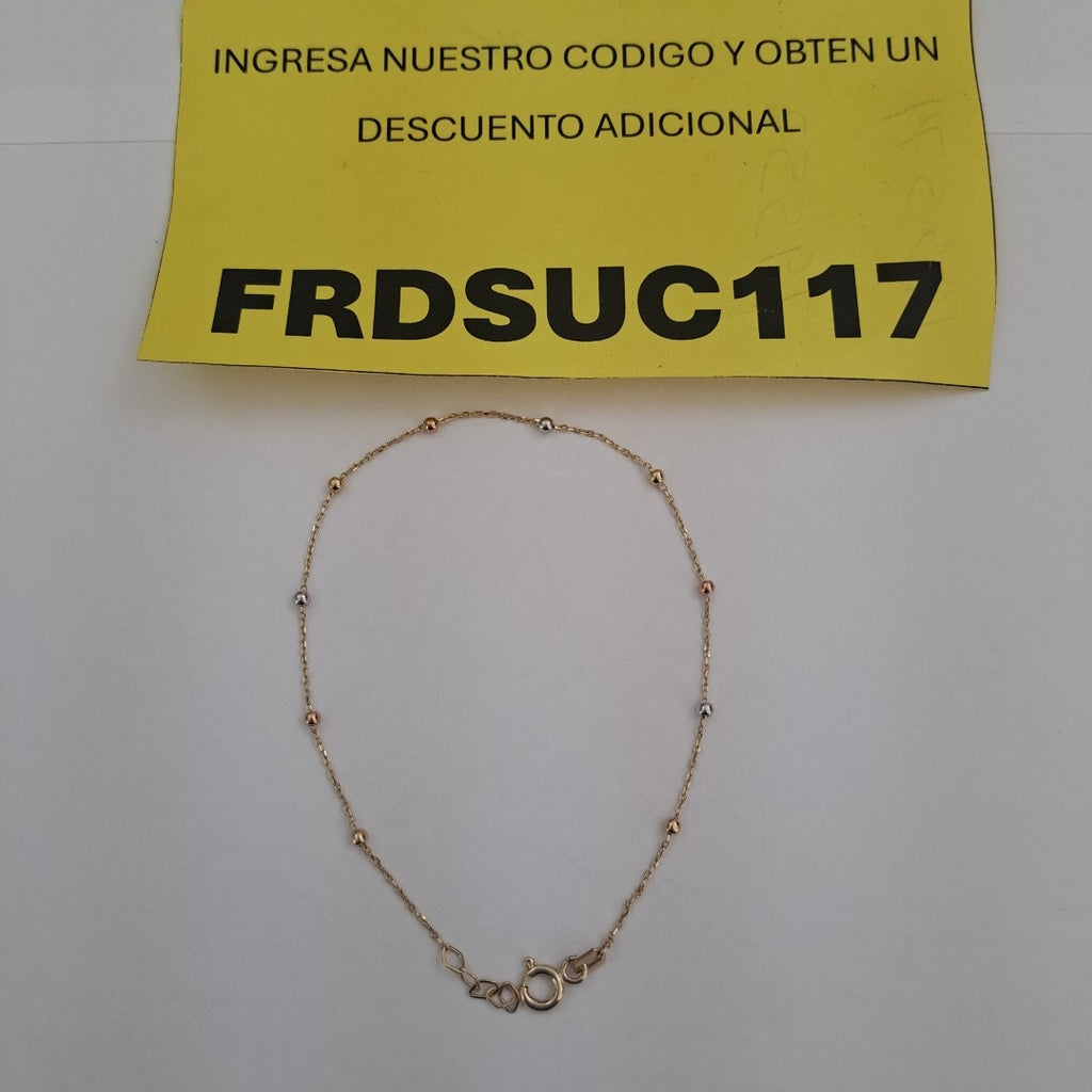 PULSERAS DAMA ORO 14K 0.8 (NUEVO)