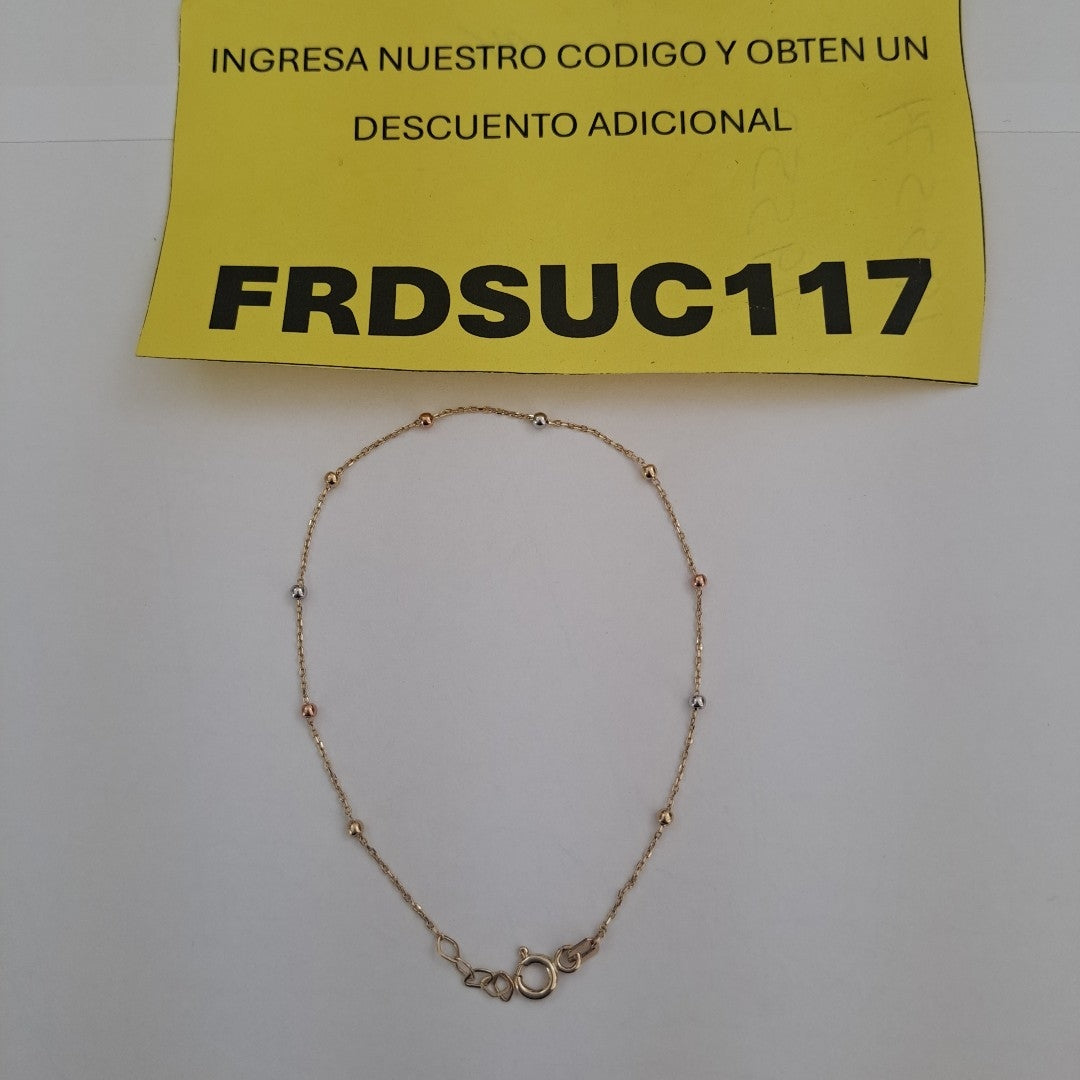 PULSERAS DAMA ORO 14K 0.8 (NUEVO)