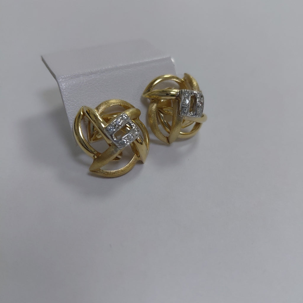 ARETES PAR ORO 14 K 5.4 GRMS (SEMINUEVO)