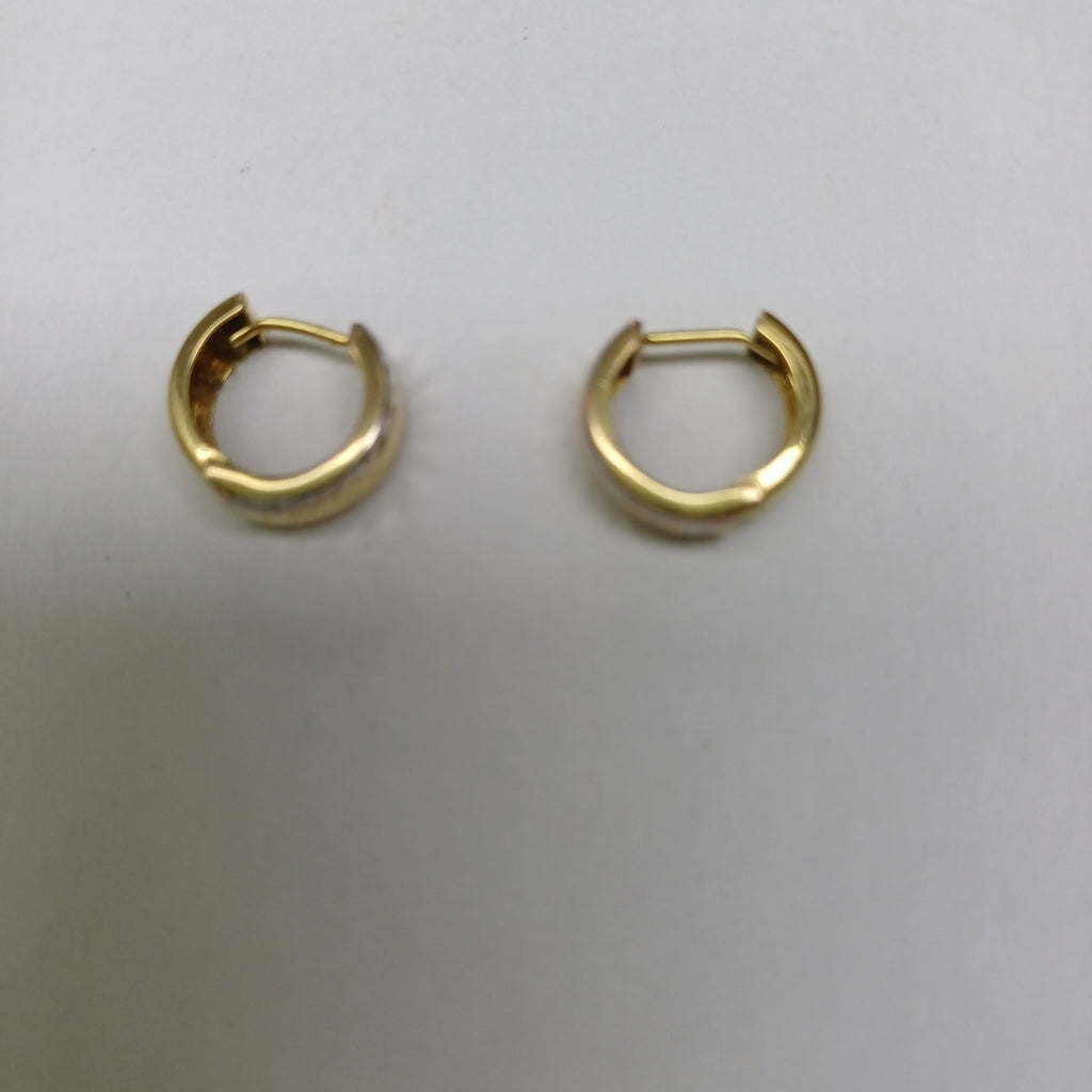 ARRACADAS PAR ORO 14 K 1.3 GRMS (SEMINUEVO)