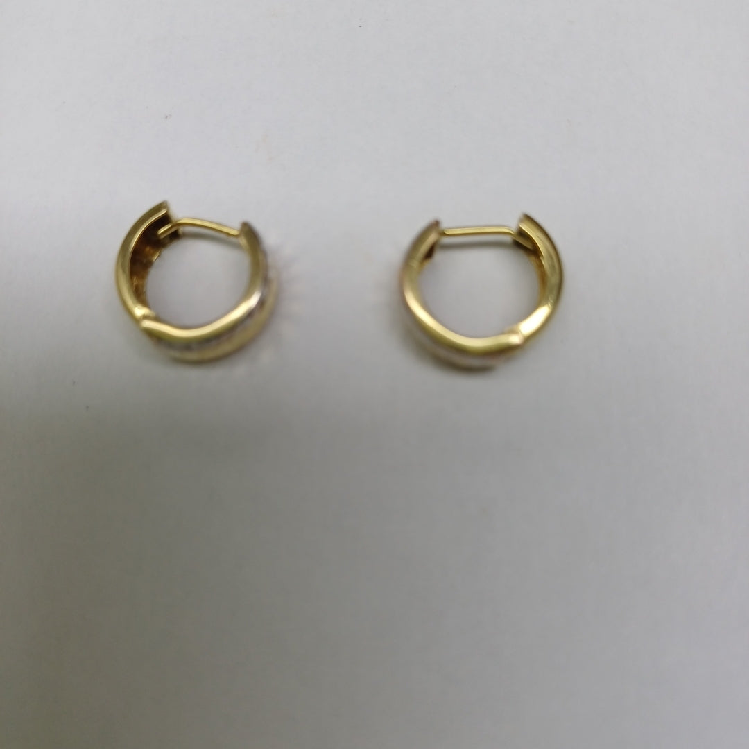 ARRACADAS PAR ORO 14 K 1.3 GRMS (SEMINUEVO)