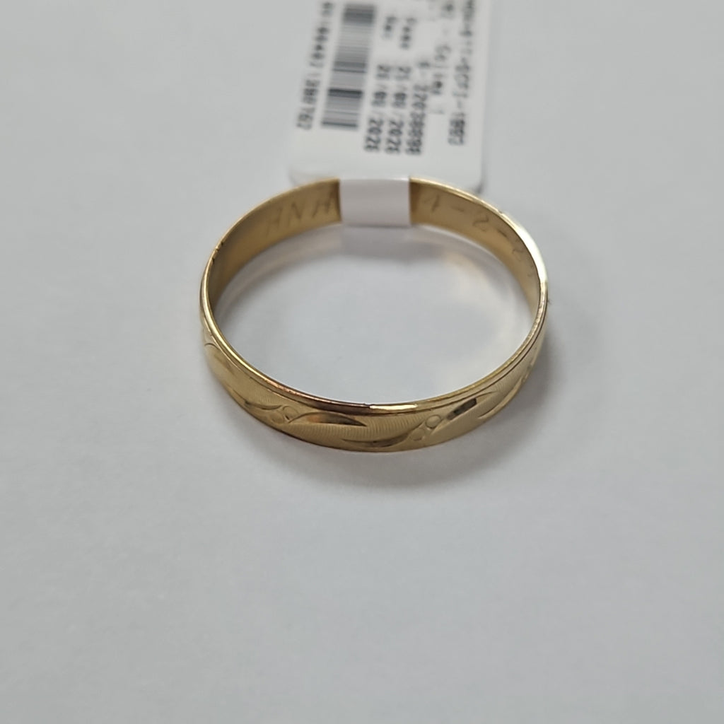 ARGOLLA ORO 10 K 1.6 GRMS (SEMINUEVO)