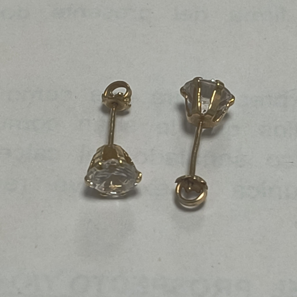 BROQUELES PAR ORO 10 K 0,60 GRMS (SEMINUEVO)