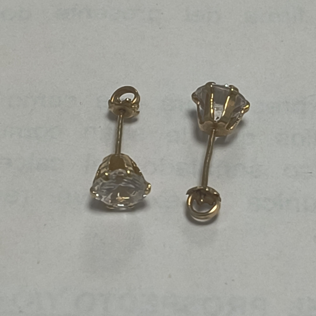 BROQUELES PAR ORO 10 K 0,60 GRMS (SEMINUEVO)