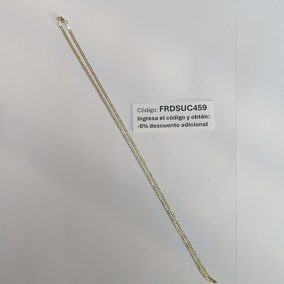CADENA BARBADA 14K 55 CM 5.1 GR (NUEVO)