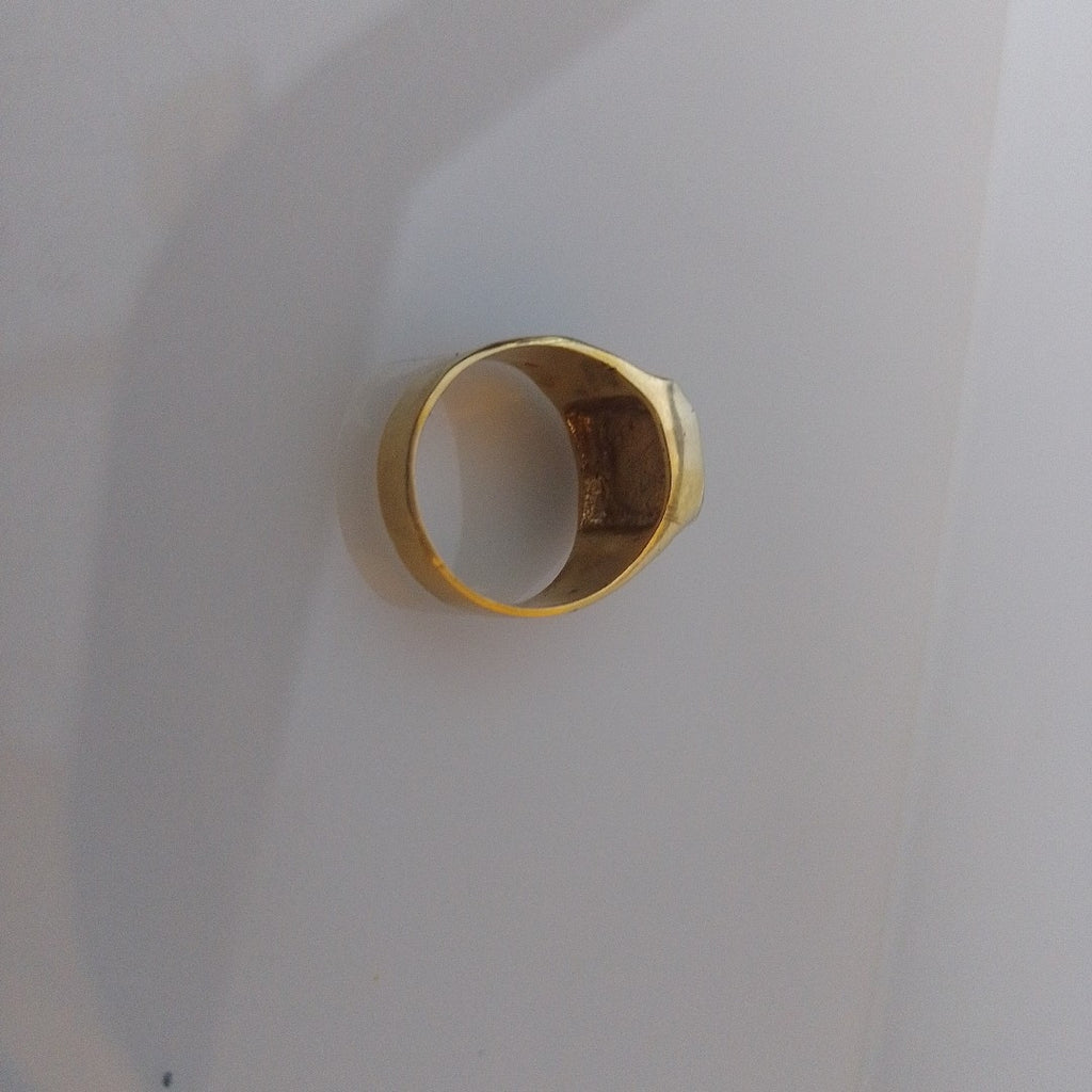 ANILLO DE GRADUACIÓN ORO 14 K 7.6 GRMS (SEMINUEVO)