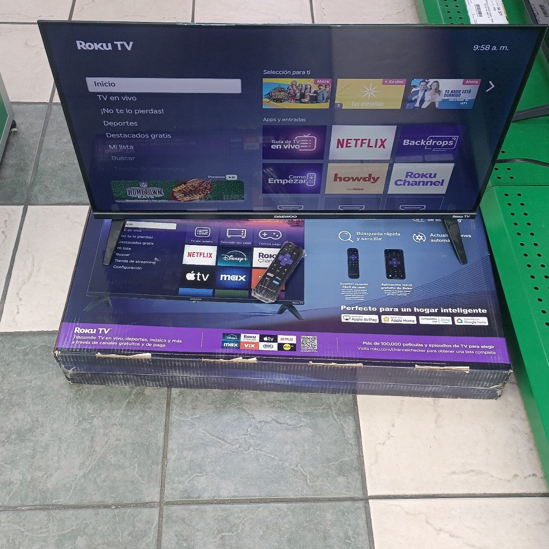 PANTALLA DAEWOO DAW32R 32" LED HD (SEMINUEVO)