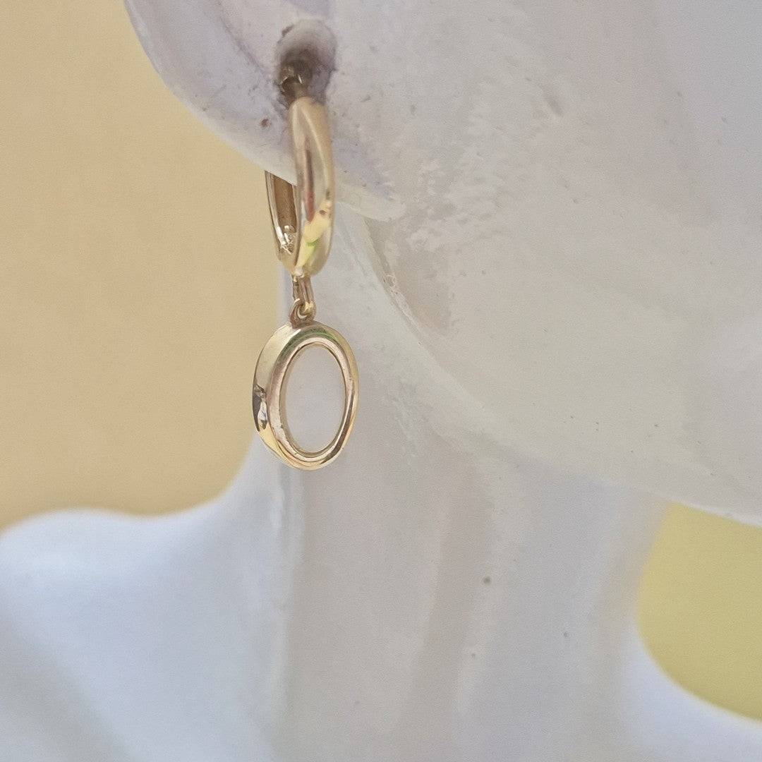 ARETES PAR ORO 10 K 1.6 GRMS (SEMINUEVO)