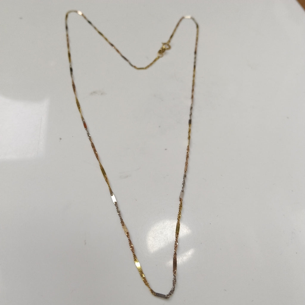 CADENA ORO 14 K 1,80 GRMS (SEMINUEVO)